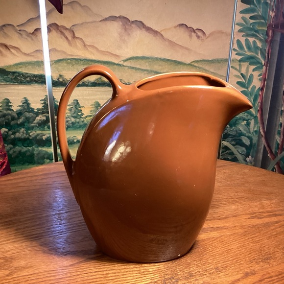Vintage Hall pottery refrigerator pitcher made in USA - Picture 3 of 7